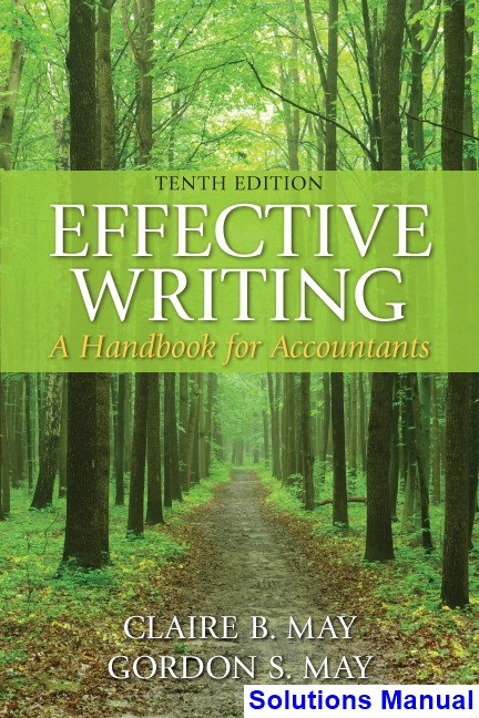 Effective Writing A Handbook For Accountants Pdf Free Download